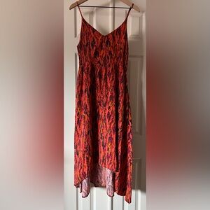 Peyton Jensen/EVEREVE V Neck High Low Dress